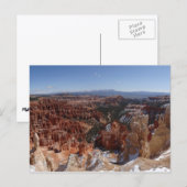 Inspirationspunkt am Bryce Canyon II Postkarte (Vorne/Hinten)