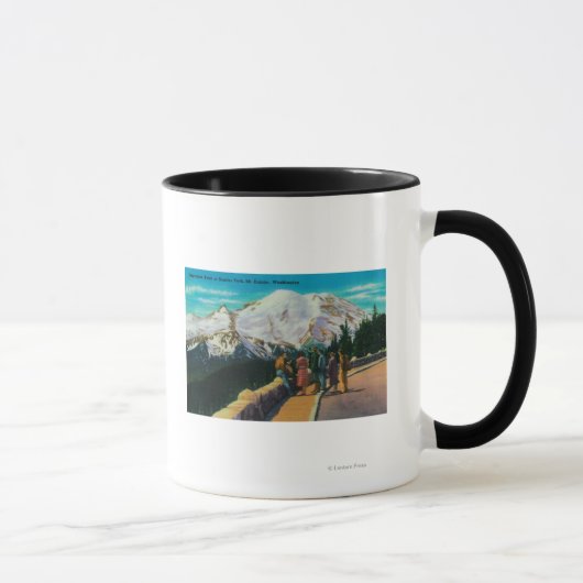 Inspirationspunkt im Sonnenaufgangspark Tasse (Rechts)