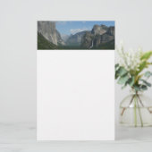 Inspirationspunkt im Yosemite-Nationalpark Briefpapier (Stehend Vorderseite)
