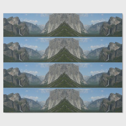 Inspirationspunkt im Yosemite-Nationalpark Geschenkpapier (Flach)