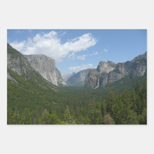 Inspirationspunkt im Yosemite-Nationalpark Geschenkpapier Set (Vorderseite)
