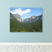 Inspirationspunkt im Yosemite-Nationalpark Leinwanddruck (Insitu (Holzboden))
