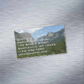 Inspirationspunkt im Yosemite-Nationalpark Magnetische Visitenkarte (Beispiel)