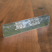 Inspirationspunkt im Yosemite-Nationalpark Namensplakette (Seite)