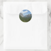 Inspirationspunkt im Yosemite-Nationalpark Runder Aufkleber (Tasche)