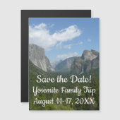 Inspirationspunkt Save the Date in Yosemite Magnetkarte (Vorne/Hinten)
