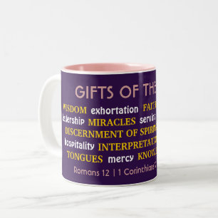 Inspirationsquelle für Christliche SPIRITT Zweifarbige Tasse