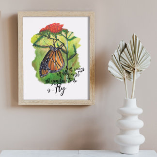 Inspirationsquelle für die gebürstete Monarchschme Poster