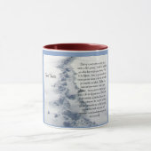 Inspirationsquelle für neue Spuren Tasse (Zentrum)