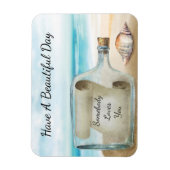 Inspirationsquelle in einem Flaschenstand Magnet (Vertikal)