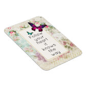 Inspirationsquelle mit Hübschen Schmetterlingen Magnet (Rechte Seite)