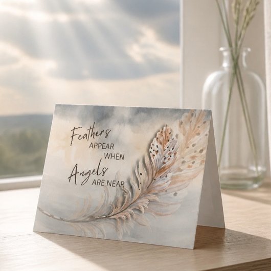 Inspirationsquelle und Angel Zitat Wasserfarbe