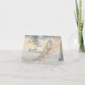 Inspirationsquelle und Angel Zitat Wasserfarbe (Vorderseite)
