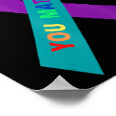 Inspirationsquelle zur Sensibilisierung für Selbst Poster (Ecke)