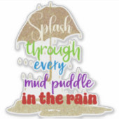 Inspirationsquellen Aufkleber (Vorderseite)