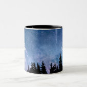 Inspirationsquote hell Motivierend Zweifarbige Tasse (Mittel)