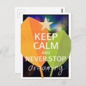 INSPIRATIONSQUOTE POSTKARTE (Vorne/Hinten)