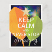 INSPIRATIONSQUOTE POSTKARTE (Vorderseite)