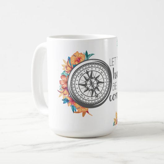 Inspirationsreise-Kaffee Kaffeetasse (Vorderseite Links)