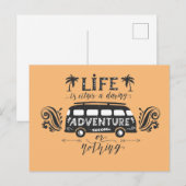 Inspirationsreise Postkarte (Vorne/Hinten)