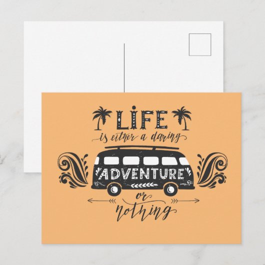 Inspirationsreise Postkarte (Vorne/Hinten)