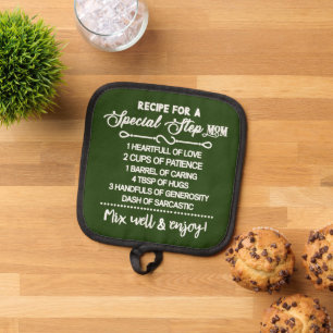 Inspirationsrezeptur für eine spezielle Stepmutter Topflappen