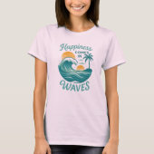 Inspirationssache kommt in Waves-Shirt T-Shirt (Vorderseite)