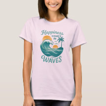 Inspirationssache kommt in Waves-Shirt