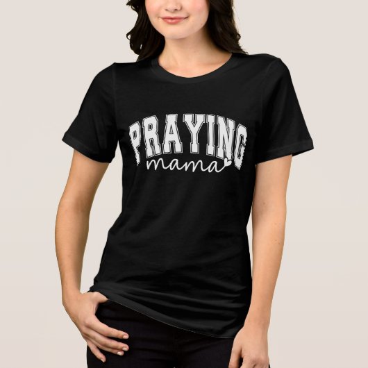 Inspirationssache Mama Tri-Blend Shirt (Vorderseite)