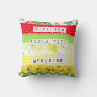 Inspirationssatz, bunt geheftet kissen