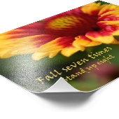 Inspirationssatz farbige Blume Foto (Ecke)