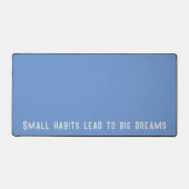 Inspirationssatz für Männer Schreibtischunterlage (Vorderseite)