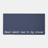 Inspirationssatz für Männer Schreibtischunterlage (Vorderseite)