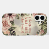 Inspirationssatz Gesetz der Anziehung Motivierend Case-Mate iPhone Hülle (Rückseite (Horizontal))