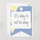 Inspirationssatz Postcard-Ausschnitt-Flag. Geschen Postkarte (Vorne/Hinten)