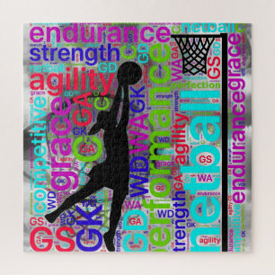 Inspirationssätze für Netball-Player Puzzle