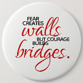 Inspirationssätze Mut baut Brücken Button (Vorderseite)