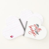 Inspirationssätze Mut baut Brücken Notizblock (Innenseite)