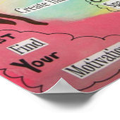 Inspirationsschleife Poster (Ecke)