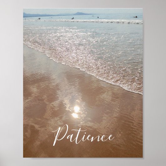 Inspirationsseiten für Patience Beach Surfer Poster (Vorne)
