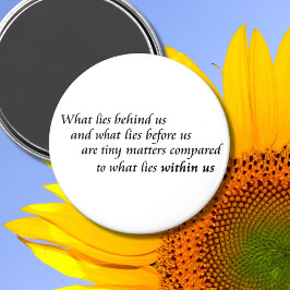 Inspirationssicherheit zitiert glückliche Einstell Magnet