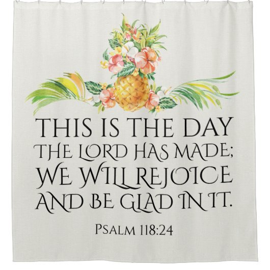 Inspirationsskala Duschvorhang (Vorderseite)