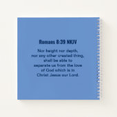 Inspirationsskalben der Bibel Notizblock (Rückseite)