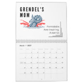 Inspirationsskalender 2023 kalender (Mär 2027)