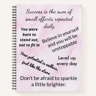 Inspirationsskripte-Notebook Notizblock