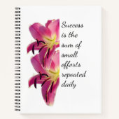 Inspirationsskripte-Notebook Notizblock (Vorderseite)