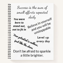 Inspirationsskripte-Notebook Notizblock