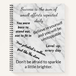 Inspirationsskripte-Notebook Notizblock