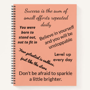 Inspirationsskripte-Notebook Notizblock