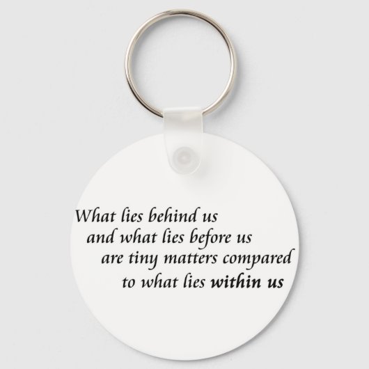 Inspirationsskripte Schlüsselanhänger - Vertrauens (Vorderseite)